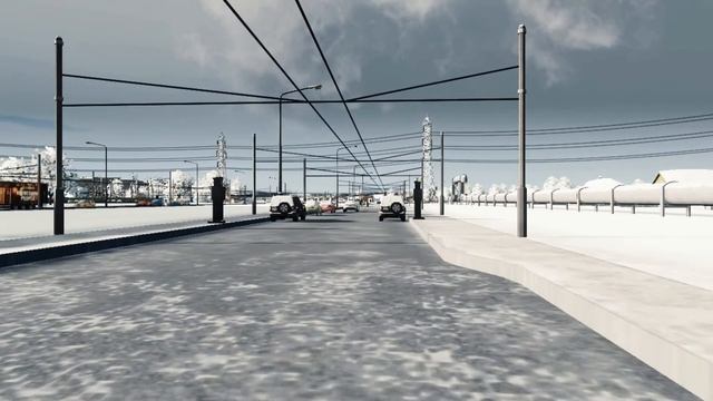 АВТОБУСНЫЙ МАРШРУТ 93. Путь от окраин до ЦЕНТРА русского города. (Россия 2 Cities Skylines)