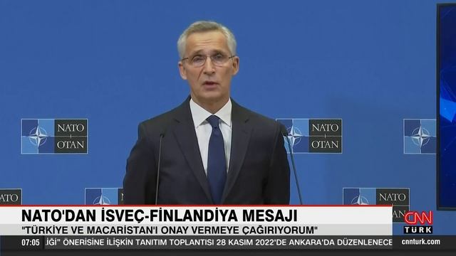 NATO’dan İsveç-Finlandiya mesajı! "Türkiye ve Macaristan'ı onay vermeye çağırıyorum" смотреть онлайн