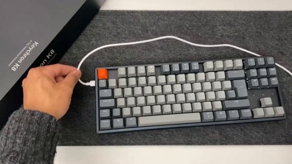 Keychron K8 Wireless TKL Mechanical Keyboard |Unboxing & Review