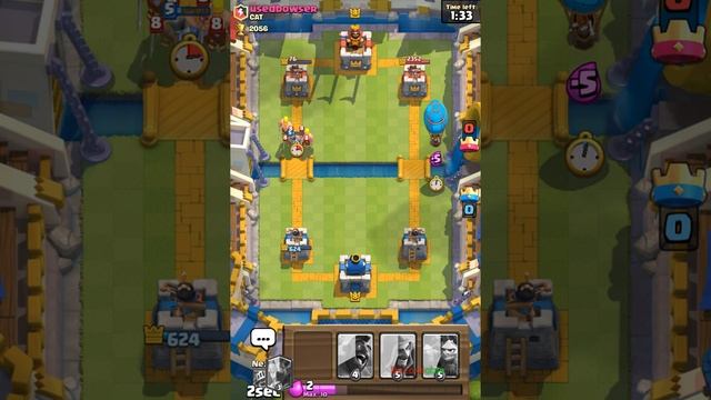 Clash Royal Arena 7 - Best deck! Winning deck! Legendary Ice Wizard & Wizard смотреть онлайн