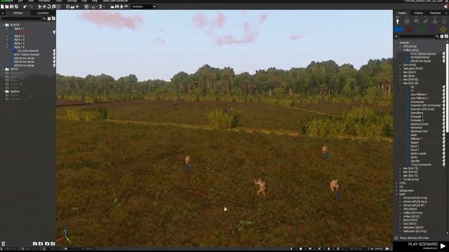 Arma 3 Editor | AI Artilllery Support Three Ways смотреть онлайн