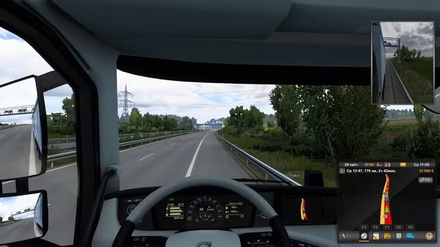 Euro Truck Simulator 2/TruckersMP/ Утром в Рейс/ № 1 смотреть онлайн