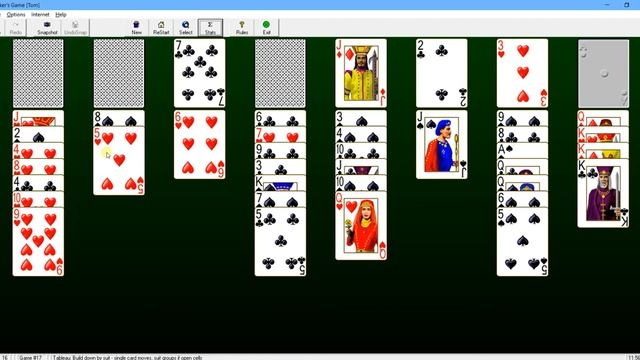 How to Play Baker's Game Solitaire смотреть онлайн