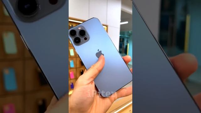 Цвет Sierra Blue у iPhone 13 Pro Max смотреть онлайн