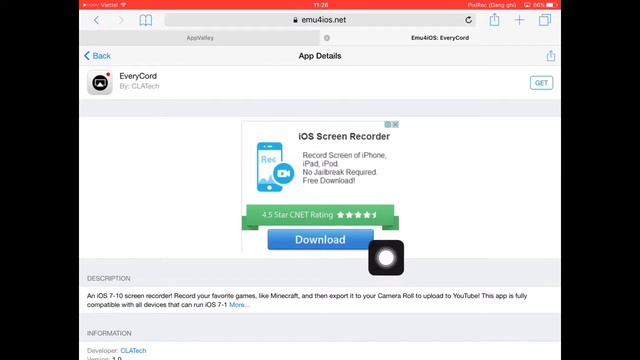 Quay video màn hình cho IPhone,IPad mới nhất sử dụng hệ điều hành IOS - EveryCord смотреть онлайн