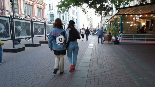 4K 🇷🇺 Walking street Moscow Arbat Ep. 10 смотреть онлайн