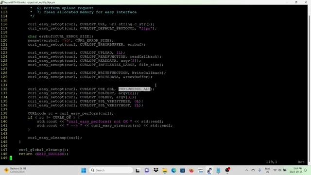 C++ Programming on Linux - Libcurl FTPS upload and Download Example смотреть онлайн