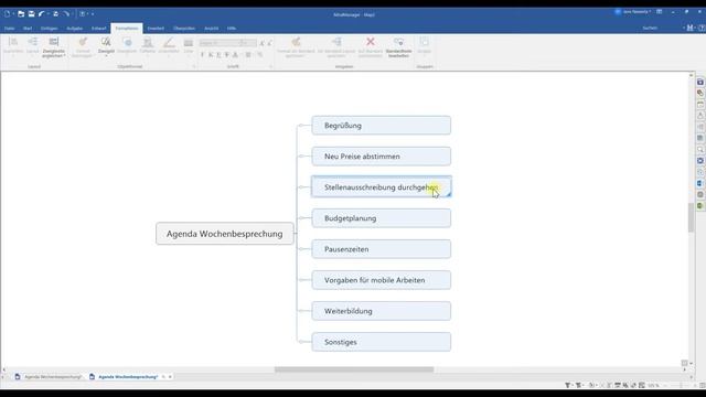 Zweigumbruch, Zweigbreite anpassen im MindManager so geht's смотреть онлайн