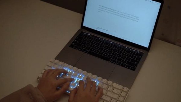 asmr keyboard typing // 1 hr macbook pro, mechanical keyboard & bluetooth keyboard (no talking)