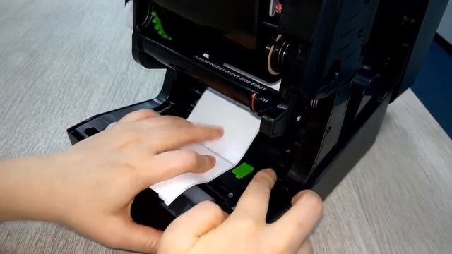 TSC TE244 TE344 Barcode Printer Setup Guide: How to Loading the Media Label Sticker Roll ? смотреть онлайн