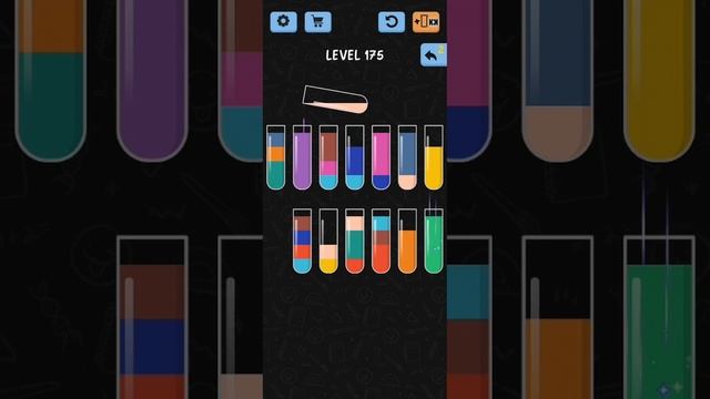 Water Color Sort Level 175 Walkthrough Solution iOS/Android смотреть онлайн
