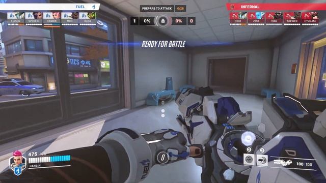 THE BEST ZARYA IN THE WORLD💪| HANBIN POV VS INFERNAL смотреть онлайн