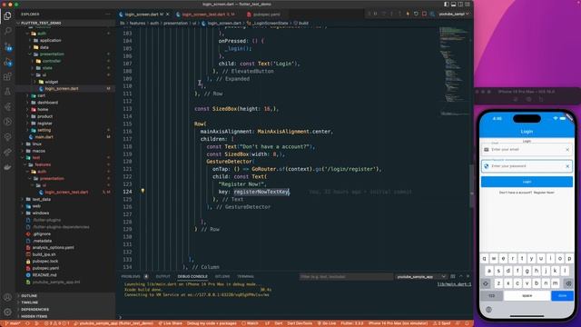 Flutter | Riverpod | Widget Test | Login Screen - Part 1 смотреть онлайн