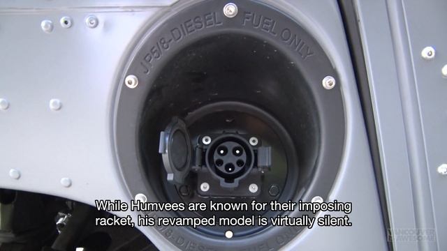 Vancouver man turns his Humvee electric смотреть онлайн