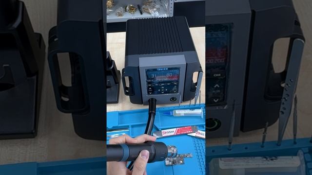 Термовоздушный фен Quick 861 Pro смотреть онлайн