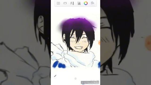 Yato from Noragami speed drawing by Mahnoor Ali смотреть онлайн