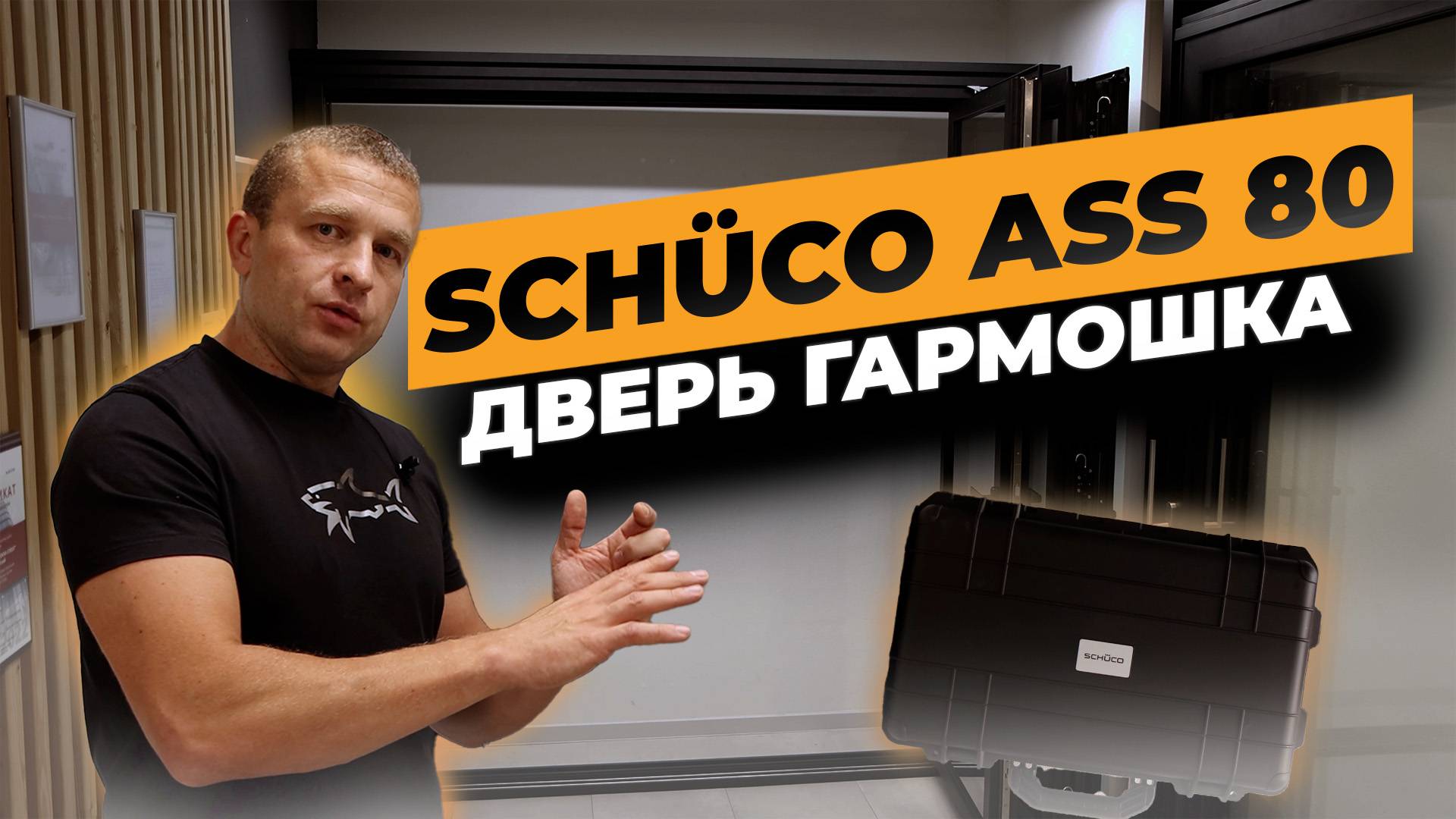 Лучшая дверь-гармошка! SCHUCO ASS 80 смотреть онлайн
