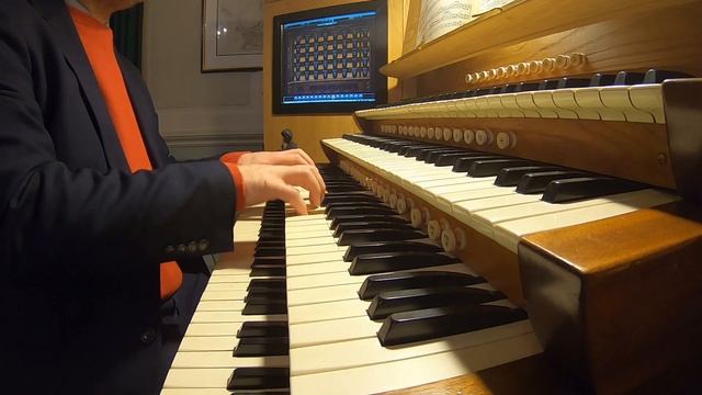 Daniel Cook plays In dir ist Freude BWV 615 by J.S. Bach смотреть онлайн