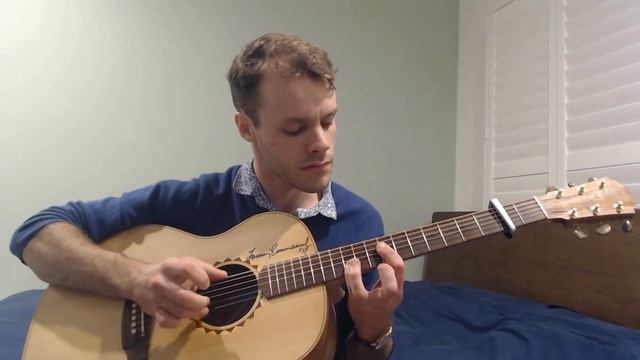 Fleetwood Mac - Never Going Back Again (acoustic guitar cover) смотреть онлайн