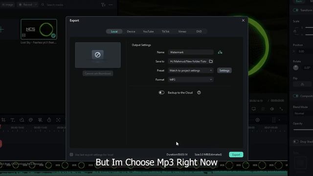 How To Export Only Audio On Filmora 12