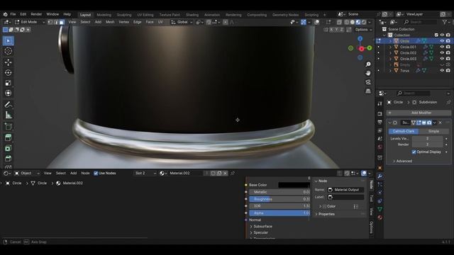 Water bottle product render _ blender tutorial смотреть онлайн