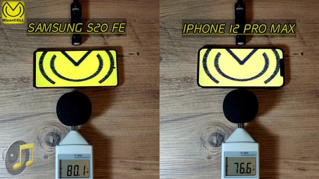 Samsung S20 FE vs iPhone 12 Pro MAX Sound Quality Test | Speaker Comparison | Ses Karşılaştırması смотреть онлайн