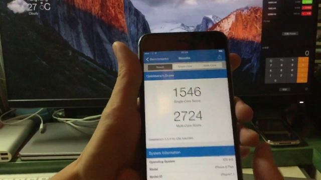 [UTR017] Apple iPhone 6 Plus iOS 9 flash system speed test & review смотреть онлайн