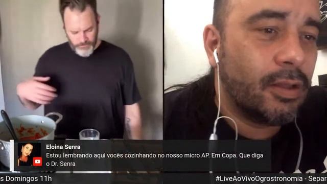 #LiveAoVivo com o Jimmy fazendo almôndegas de porco смотреть онлайн