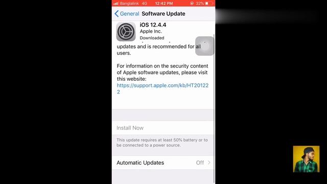 ios12.4.4 released||Important update for iphone 5,5s,6,6s смотреть онлайн