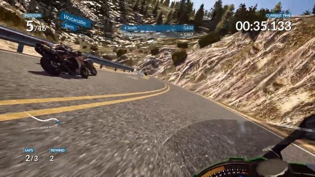 RIDE : demo gameplay смотреть онлайн
