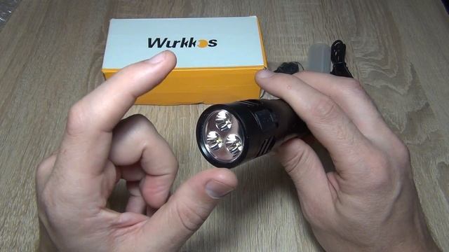 Wurkkos WK30 NEW и Портативный фонарь для кемпинга ♦ Распаковка фонарей. Unboxing flashlight. смотреть онлайн