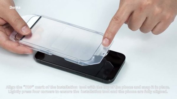 🗂️ Benks Schott Glass HD Screen Protector Installation
