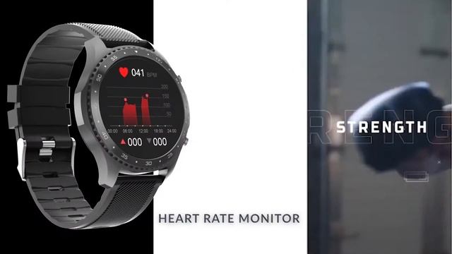 INIXS Sportive 1 Smart Health Watch for IOS and Android смотреть онлайн