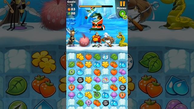 Best Fiends 1355 walkthrough ios android gameplay HD let's Play смотреть онлайн