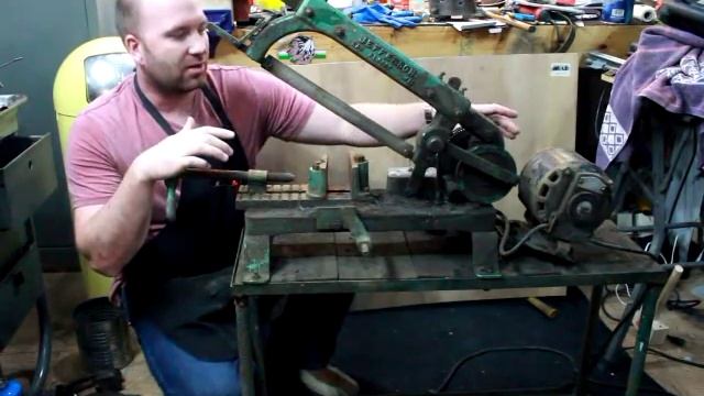 Jefferson Power Hacksaw! Bench top Model смотреть онлайн