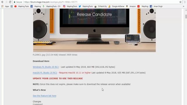 FL Studio 20 Released-Download FL Studio 20 Now | FL Studio 20 Release Candidate 1 In Hindi смотреть онлайн