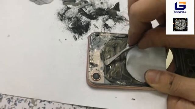 Gowell Laser Machine with Mold, No damage the screens for iPhone 8 8P Xs Xsmax back glass remover смотреть онлайн