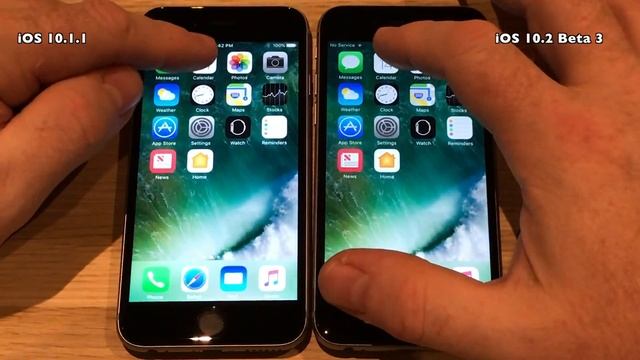 iPhone 6S : iOS 10.1.1 vs iOS 10.2 Beta 3 / Public Beta 3 Speed Test Build # 14C5077b смотреть онлайн