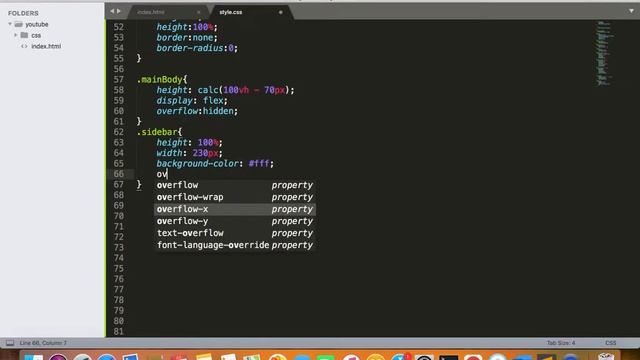 YouTube Clone Design Using HTML and CSS смотреть онлайн