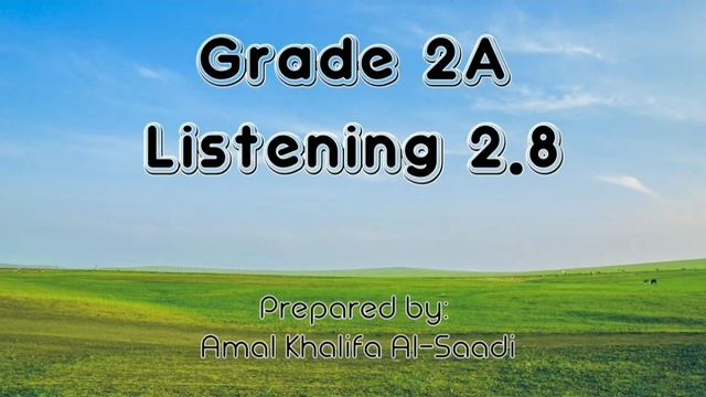 Grade2B - Unit5 - Lesson 1-4 смотреть онлайн