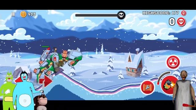 Oggy Playing Rex-Tank😱|| In Hills Of Steel Tank Game With Oggy vs Granny Gameplay || Oggy Game смотреть онлайн