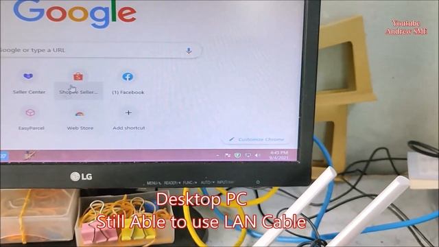 SETUP TPLINK ACCESS POINT TL-WA1201 AC1200 & HUB /1PC LAN CABLE TURN INTO EXCELLENT WIFI + 3LAN POR