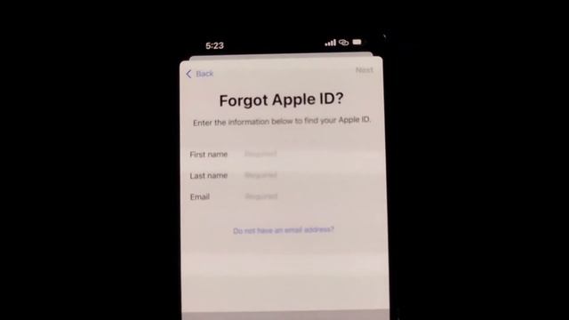iPhone Fix No Apple ID found We cannot find an Apple ID matching the information provided. Problem смотреть онлайн