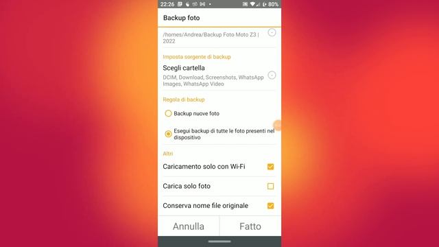 Backup foto smartphone su Synology смотреть онлайн