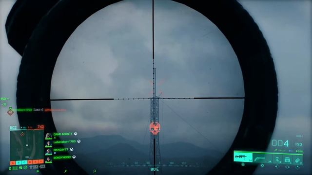 Battlefield 2042 - DXR 1 Long Range Headshot (1000m) смотреть онлайн