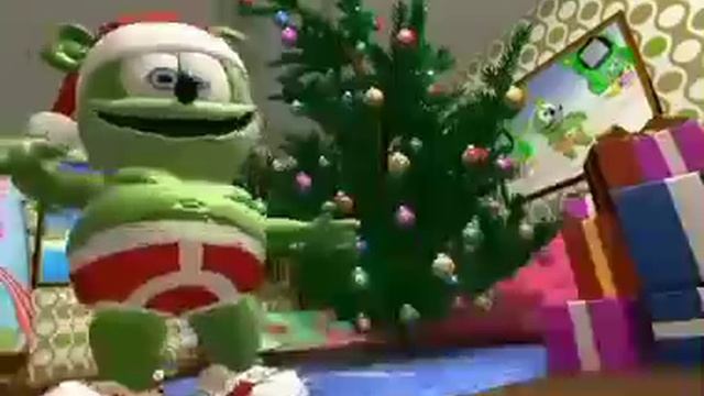 Рождество Гумми Бер танцуем с мишкой Гумми Бером