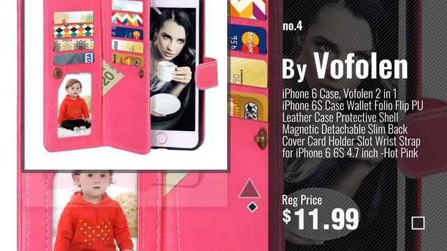 Top 5 IPhone 6 Case Detachable Wallet [2018 Best Sellers]: iPhone 6S Case, iPhone 6 Case,ULAK смотреть онлайн
