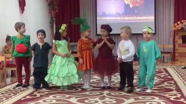 Садик 109 Алматы осенний бал 2016 семицветик