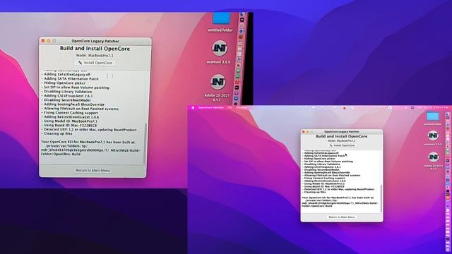 OCLP 0.4.1 STUCK ISSUE | POST INSTALL ROOT PATCHING FAILED