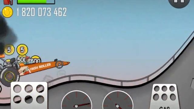 Hill Climb Racing Fully Upgraded Dragster on Highway! HD смотреть онлайн